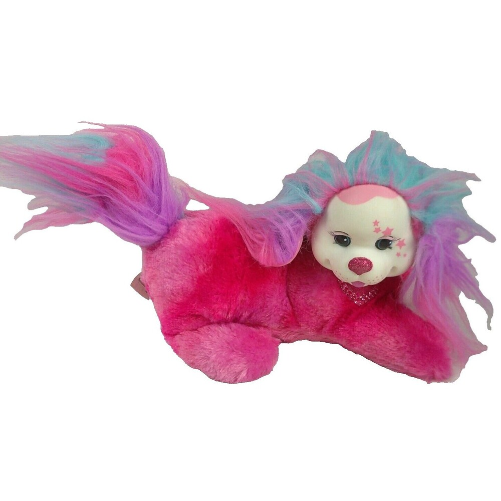 Puppy Surprise Cassie Pink Purple Glitter Stars Plush Stuffed Animal No Puppies